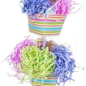 Prevue Basket Of Bounty Hanging Bird Toy Shed Material Wood Rope Cardboard